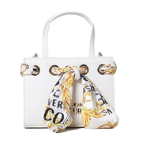 Túi Xách Tay Nữ Versace Jeans Couture 74VA4BAA ZS467 Màu Trắng - Túi xách - Vua Hàng Hiệu