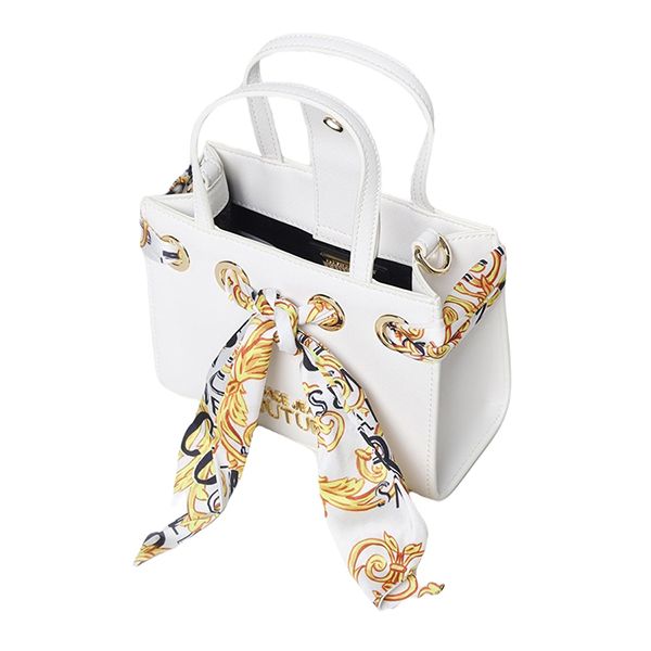 Túi Xách Tay Nữ Versace Jeans Couture 74VA4BAA ZS467 Màu Trắng - Túi xách - Vua Hàng Hiệu