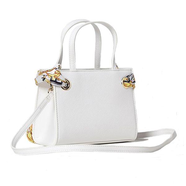 Túi Xách Tay Nữ Versace Jeans Couture 74VA4BAA ZS467 Màu Trắng - Túi xách - Vua Hàng Hiệu