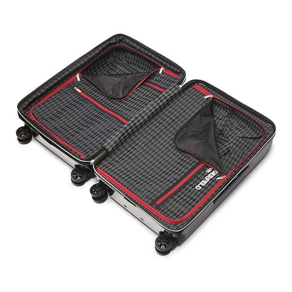 Vali Karl Lagerfeld Paris 28 Sequin Hardside Spinner Suitcase Màu Đen - Túi xách - Vua Hàng Hiệu