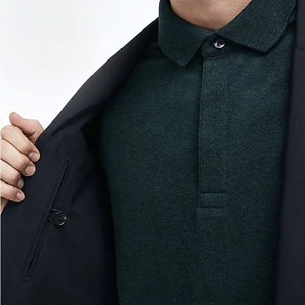 Áo Khoác Blazer Nam Lacoste Men's Stretch Wool Twill In Marine Blue Màu Xanh Đậm Size 50 - Thời trang - Vua Hàng Hiệu