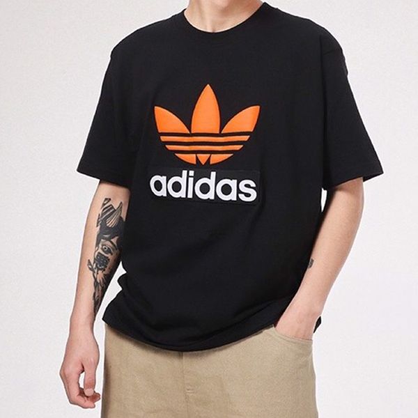 Áo Thun Nam Adidas Big Trfl Tee Tshirt H09347 Màu Đen Size L - Thời trang - Vua Hàng Hiệu