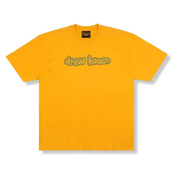 Áo Thun Unisex Drew House Logo Golden Yellow T-Shirt Màu Vàng - Thời trang - Vua Hàng Hiệu