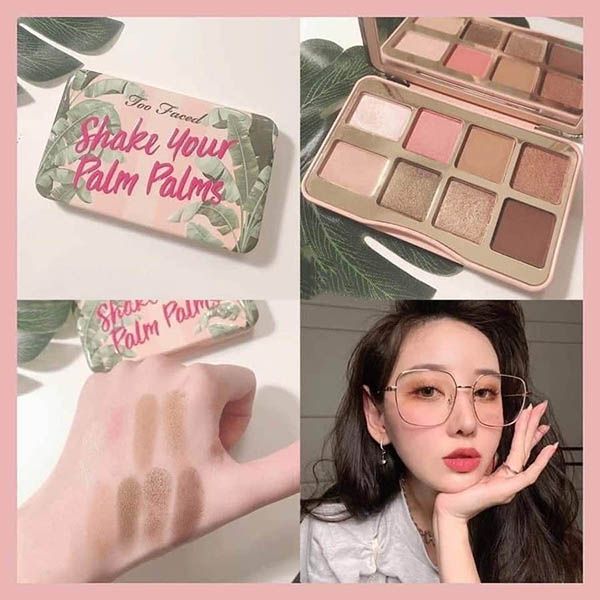 Bảng Phấn Mắt Too Faced Shake Your Palm Palms Eyeshadow Palette 8 Ô Màu 6.7g - Trang điểm - Vua Hàng Hiệu