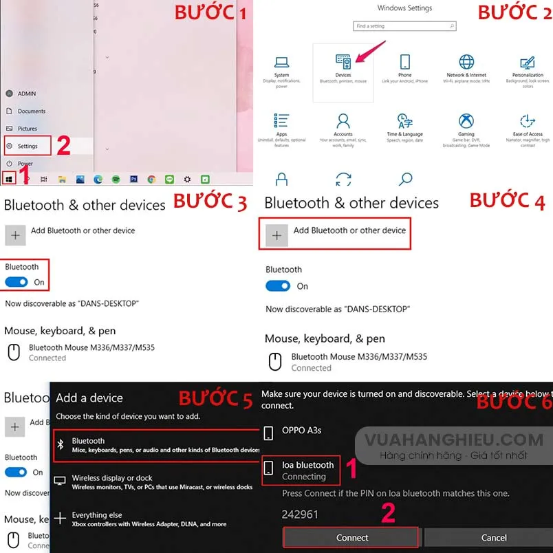 Cách kết nối loa bluetooth với máy tính siêu dễ siêu nhanh