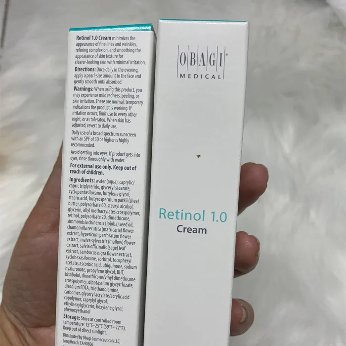 7 cách nhận biết Retinol Obagi thật giả cực chuẩn