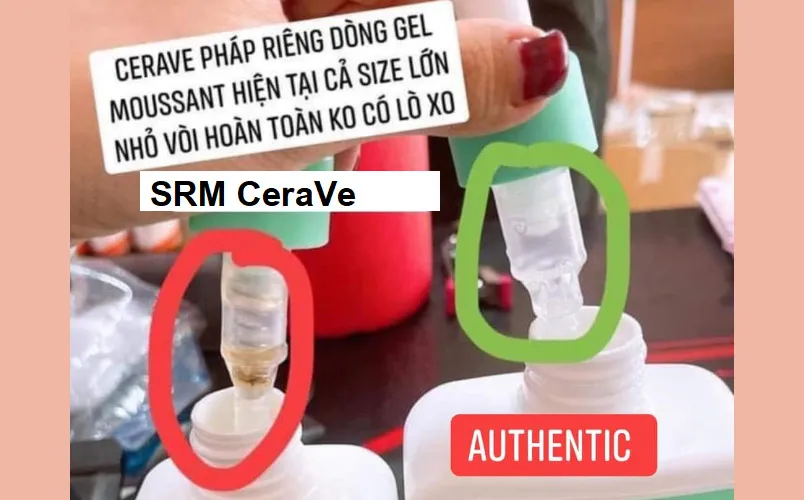 5 cách phân biệt sữa rửa mặt Cerave thật giả cực chuẩn
