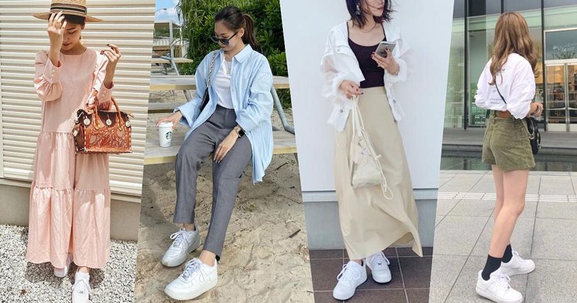 25 cách phối đồ với giày Nike Air Force 1 cho nam và nữ 