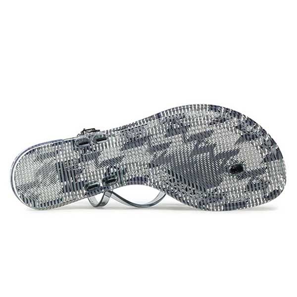 Dép Sandal Nữ Karl Lagerfeld KL80002M Mid Gray Rubber Màu Xám Size 36 - Dép - Vua Hàng Hiệu