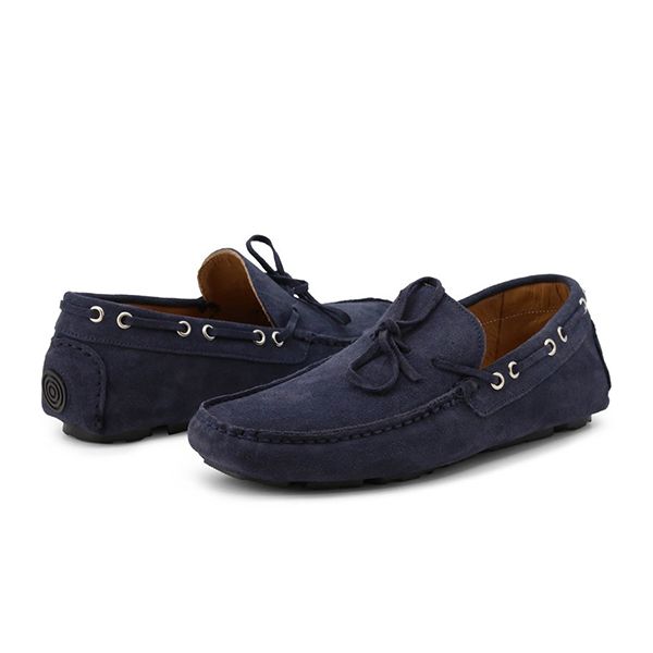 Giày Lười Nam Duca Di Morrone Edoardo-Cam_Navy Màu Xanh Navy Size 42 - Giày - Vua Hàng Hiệu