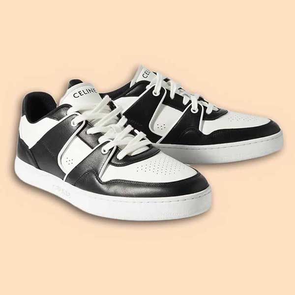 Giày Sneaker Nam Celine CT-04 Trainer Low Lace-Up Màu Đen Trắng - Giày - Vua Hàng Hiệu