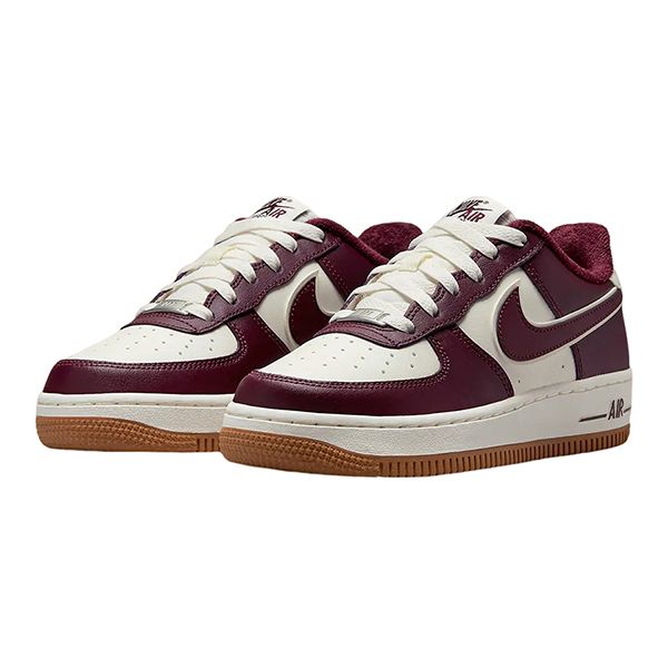 Giày Thể Thao Nike Air Force 1 LV8 3 DQ5972-100 Màu Đỏ Mận - Giày - Vua Hàng Hiệu