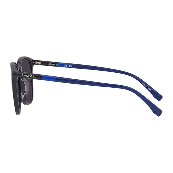 Kính Mát Lacoste Dark Grey Square Unisex Sunglasses L813S 424 54 Màu Xám Đen - Kính mắt - Vua Hàng Hiệu