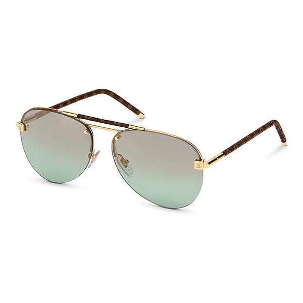 Kính Mát Louis Vuitton LV Clockwise Canvas Sunglasses Z1108E Màu Nâu - Kính mắt - Vua Hàng Hiệu
