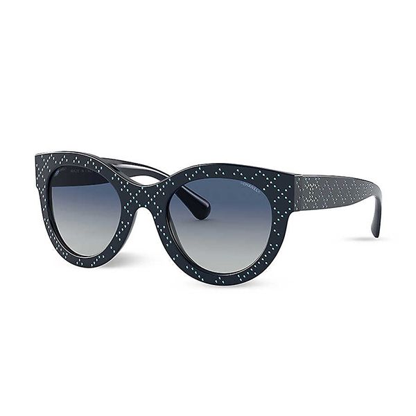 Kính Mát Nữ Chanel Butterfly Sunglasses CH5420B Màu Xanh Blue - Kính mắt - Vua Hàng Hiệu