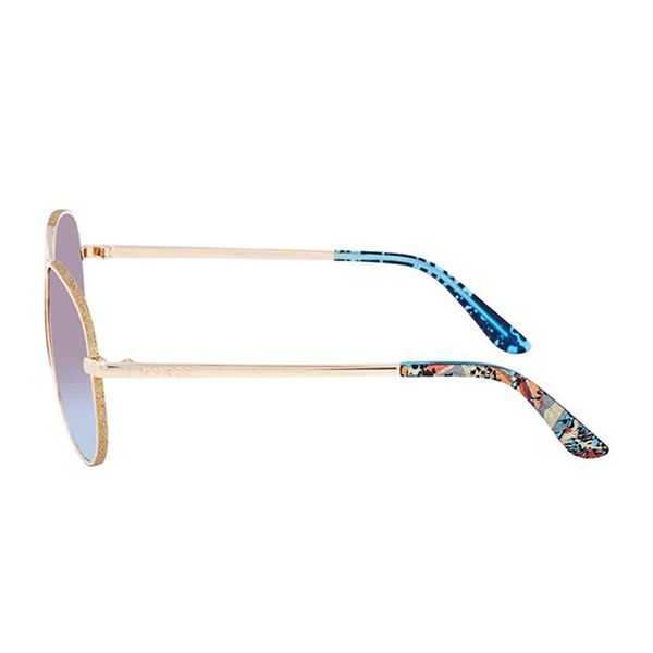 Kính Mát Nữ Guess Aviator Sunglasses GU7555 33F Màu Xanh - Kính mắt - Vua Hàng Hiệu