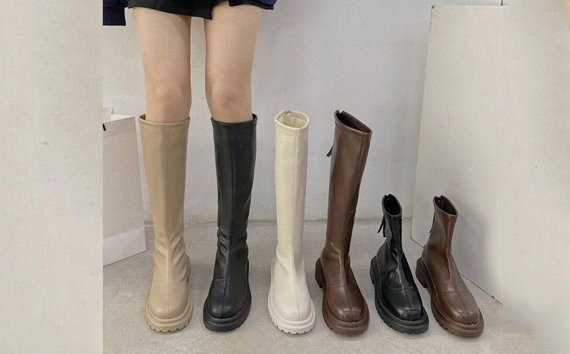 Mách bạn 12 cách mix đồ với boot cao quá gối đẹp chuẩn