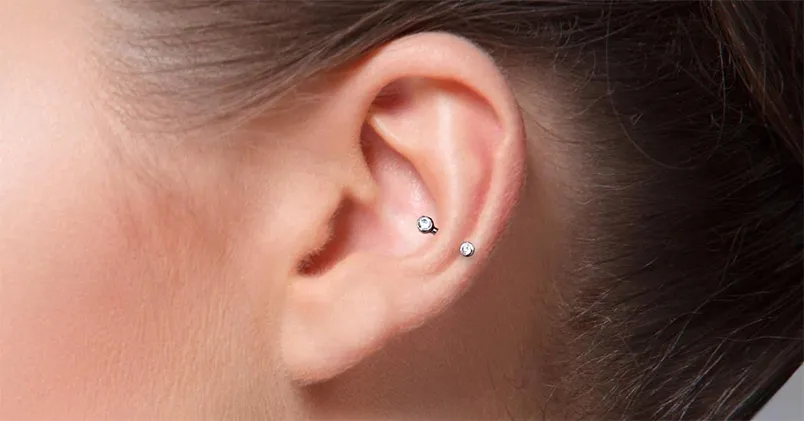 Mức độ đau của các vị trí xỏ khuyên tai phổ biến hiện nay