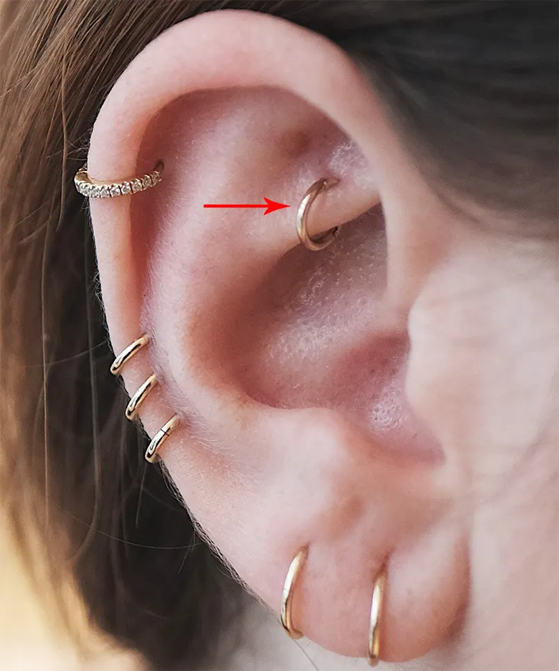 Mức độ đau của các vị trí xỏ khuyên tai phổ biến hiện nay
