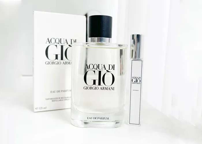 Giorgio Armani Của Nước Nào? Top 5 Chai Nước Hoa GIO Lưu Hương Lâu Nổi Trội