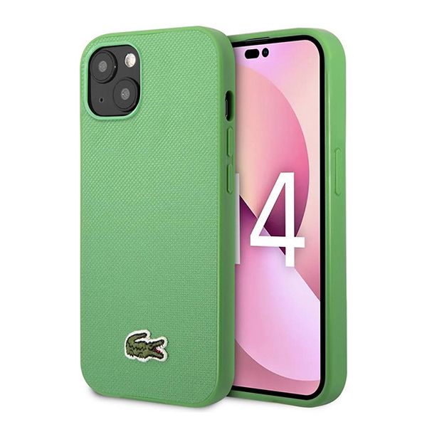Ốp Điện Thoại Lacoste Hard Case Iconic Petit Pique iPhone 14 LCHCP14SPVCN Màu Xanh Lá - Phụ Kiện Công Nghệ - Vua Hàng Hiệu