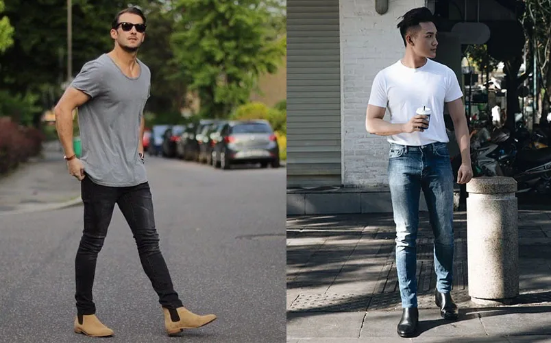 12 outfit phối đồ với giày boot nam đẹp cho mọi dịp