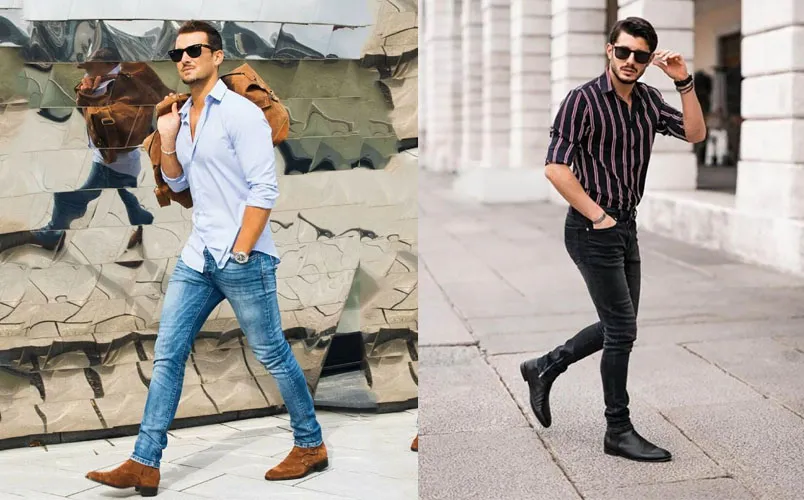 12 outfit phối đồ với giày boot nam đẹp cho mọi dịp
