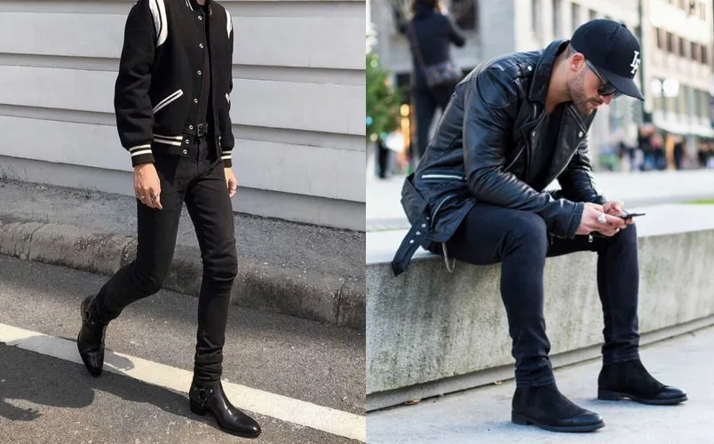12 outfit phối đồ với giày boot nam đẹp cho mọi dịp