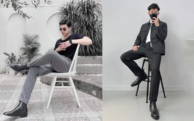 12 outfit phối đồ với giày boot nam đẹp cho mọi dịp