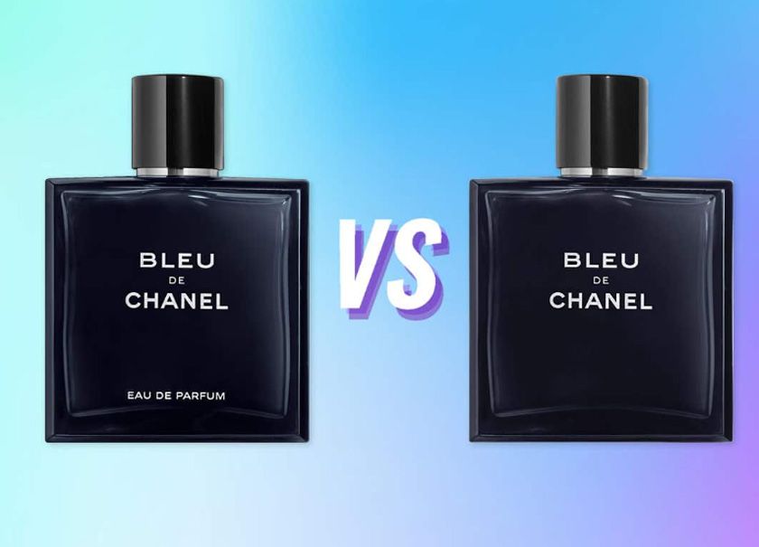 So sánh nước hoa Bleu de Chanel EDT và Bleu de Chanel EDP
