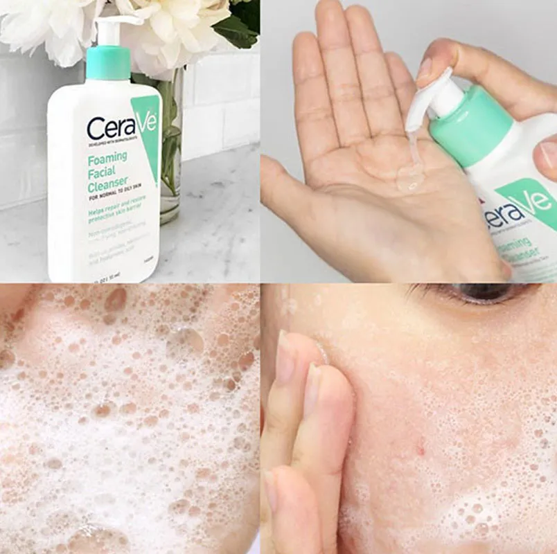 Top 6 sữa rửa mặt Cerave cho da dầu mụn tốt 2025