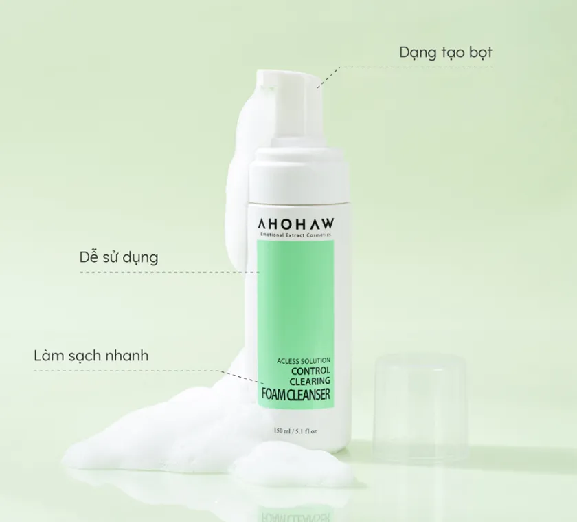 Review 15+ sữa rửa mặt tạo bọt Hàn Quốc phù hợp với mọi làn da
