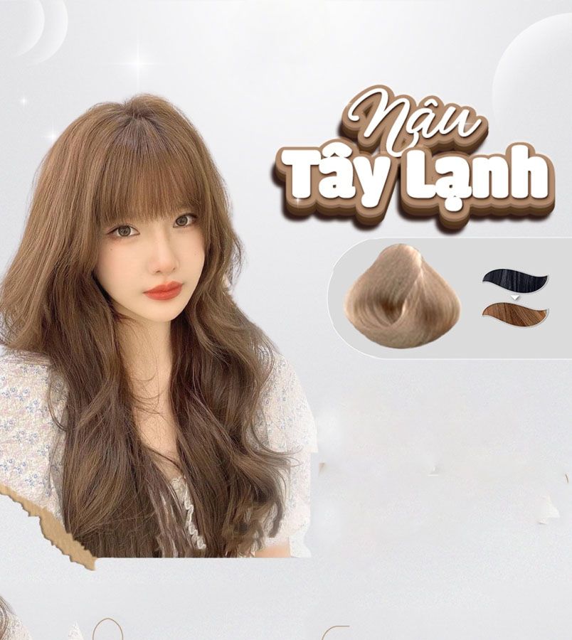 12 kiểu tóc nâu tây lạnh vừa đẹp vừa tôn da xu hướng siêu mới