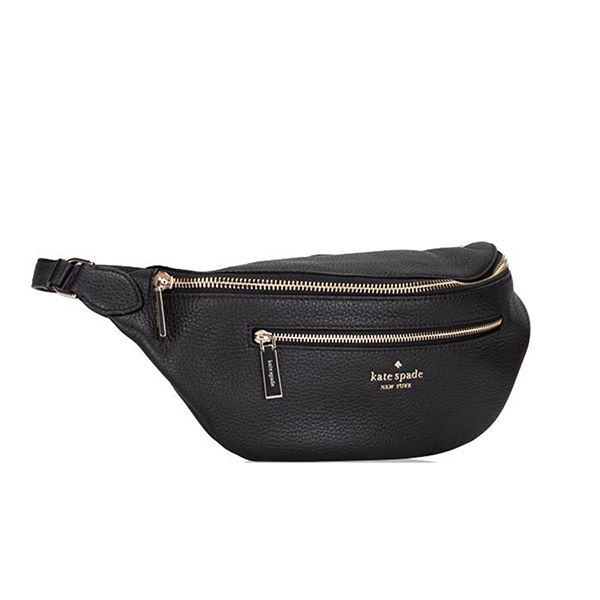 Túi Đeo Chéo Nữ Kate Spade Leila Belt Bag WKR00306 001 Màu Đen - Túi xách - Vua Hàng Hiệu