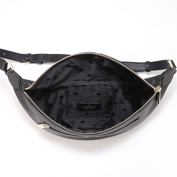 Túi Đeo Chéo Nữ Kate Spade Leila Belt Bag WKR00306 001 Màu Đen - Túi xách - Vua Hàng Hiệu