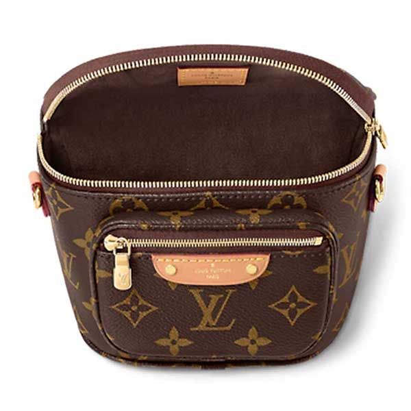 Túi Đeo Chéo Nữ Louis Vuitton LV Mini Bumbag M82335 Màu Nâu - Túi xách - Vua Hàng Hiệu