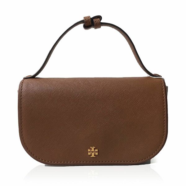 Túi Xách Tay Nữ Tory Burch Emerson Top Handle Crossbody Màu Nâu - Túi xách - Vua Hàng Hiệu