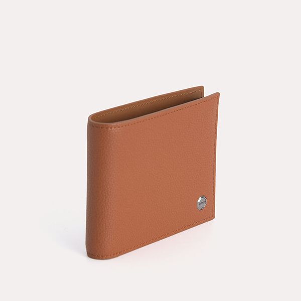 Ví Nam Pedro Textured Leather Bi-Fold Wallet with Insert – Cognac 15940204 Màu Nâu - Túi xách - Vua Hàng Hiệu