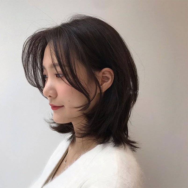15+ kiểu tóc mullet layer nữ mặt tròn trẻ trung, rất phổ biến