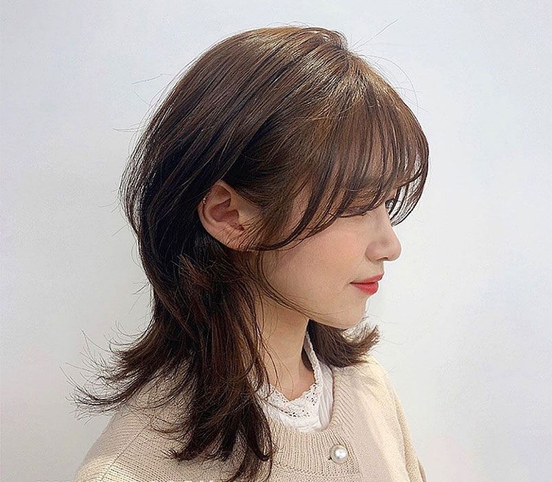 15+ kiểu tóc mullet layer nữ mặt tròn trẻ trung, rất phổ biến