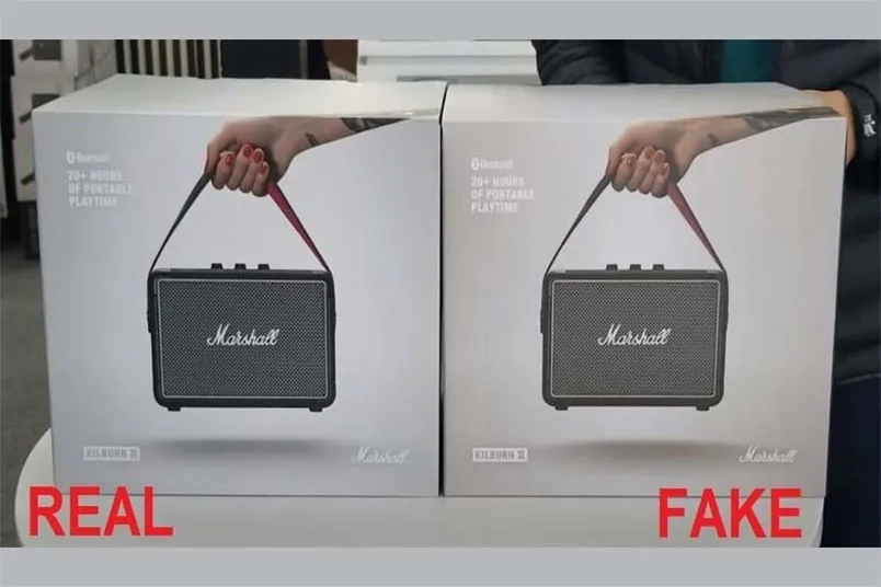 7 cách phân biệt loa Marshall thật giả đơn giản, chính xác