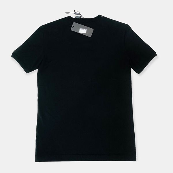 Áo Phông Nam Dolce & Gabbana D&G Thêu Vương Miện T-Shirt G8HI7ZG7LJF Màu Đen Size 44 - Thời trang - Vua Hàng Hiệu