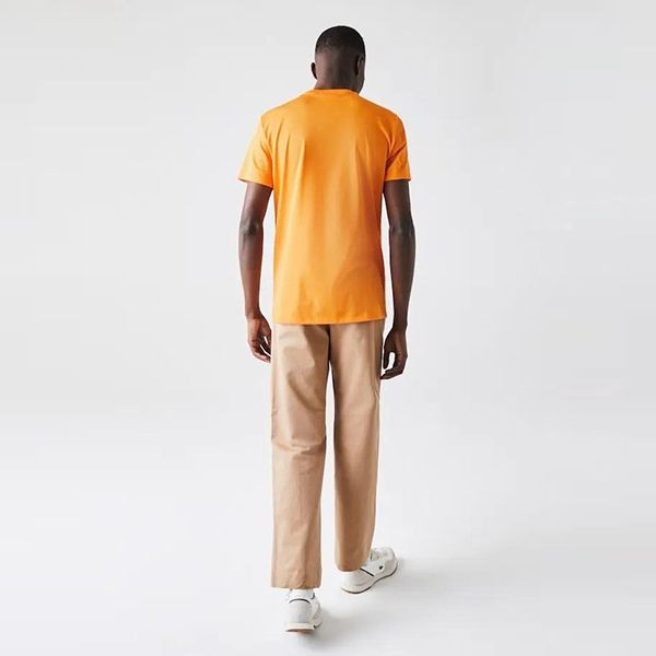 Áo Phông Nam Lacoste Men's Regular Fit TH6709DRA T-Shirt Màu Cam Size 2 - Thời trang - Vua Hàng Hiệu