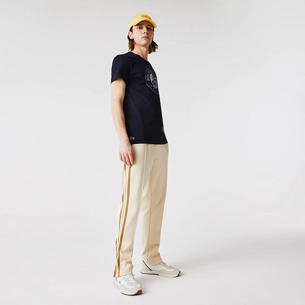 Áo Phông Nam Lacoste Roland Garros French Open Edition TH9228525 Màu Xanh Đen Size 2 - Thời trang - Vua Hàng Hiệu