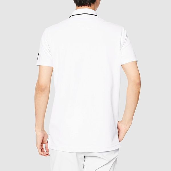 Áo Polo Nam Le Coq Sportif Golf Men's Short Sleeve Shirt QGMVJA03 Màu Trắng - Thời trang - Vua Hàng Hiệu