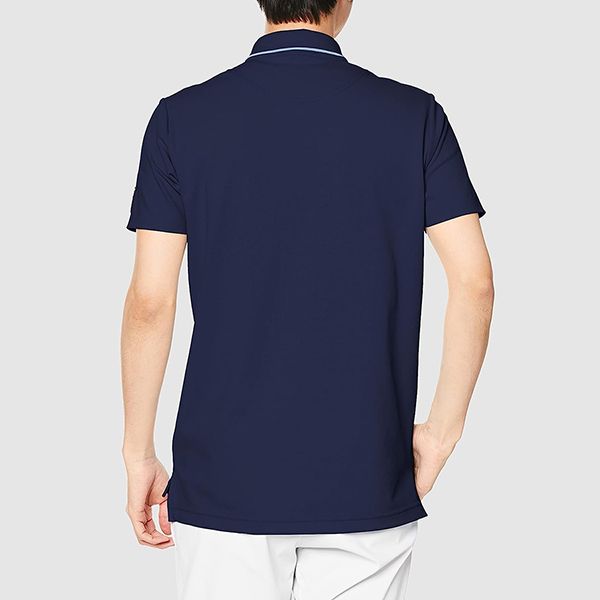 Áo Polo Nam Le Coq Sportif Golf Men's Short Sleeve Shirt QGMVJA03 Màu Xanh Navy - Thời trang - Vua Hàng Hiệu
