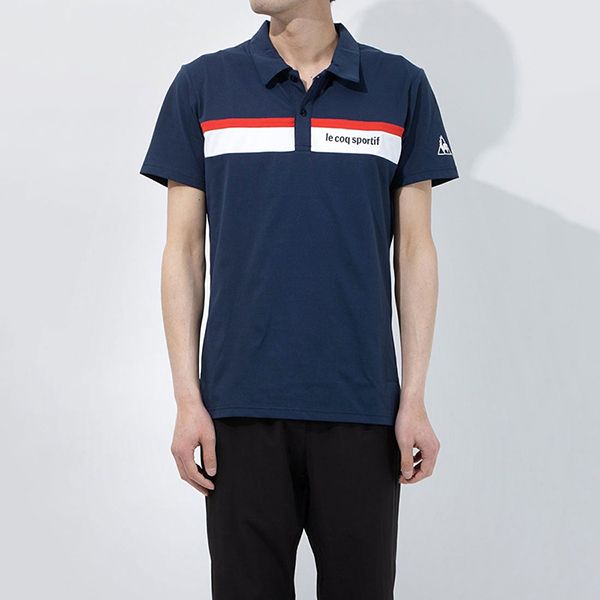 Áo Polo Nam Le Coq Sportif Hansode Polo Shirt QMMRJA40 Màu Xanh Navy - Thời trang - Vua Hàng Hiệu