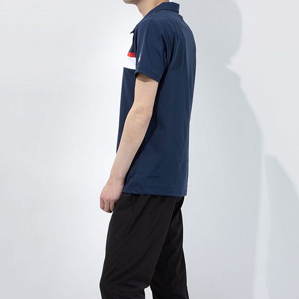 Áo Polo Nam Le Coq Sportif Hansode Polo Shirt QMMRJA40 Màu Xanh Navy - Thời trang - Vua Hàng Hiệu