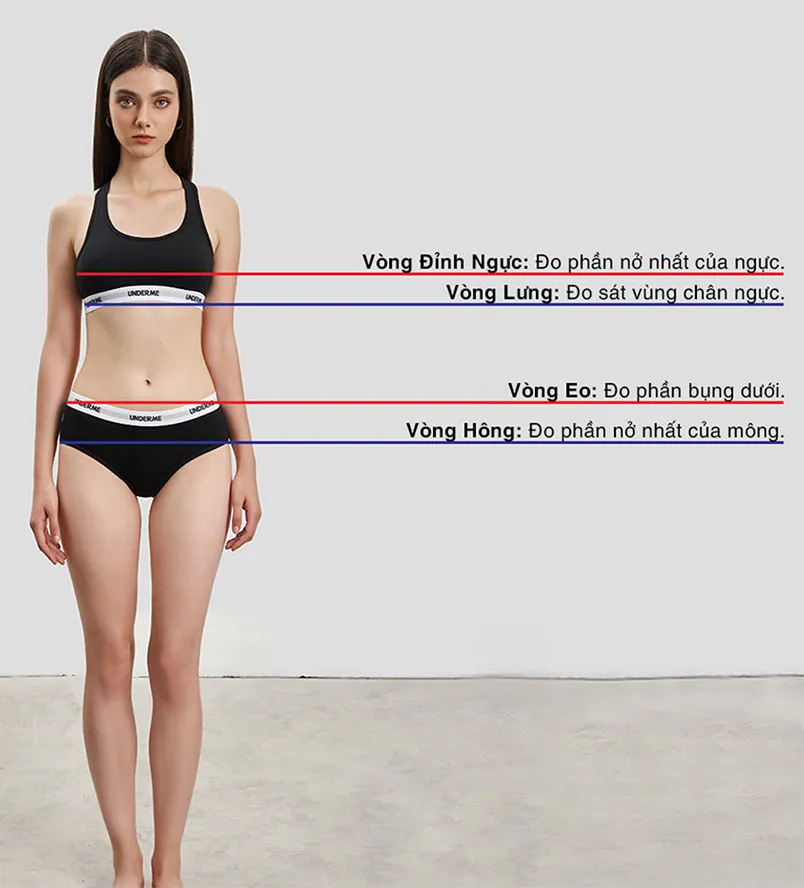 Bật mí cách chọn size quần lót nữ rất chuẩn xác