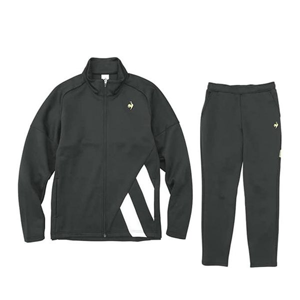 Bộ Quần Áo Nỉ Nam Le Coq Sportif QMMSJF43/QMMSJG43 Màu Đen - Thời trang - Vua Hàng Hiệu